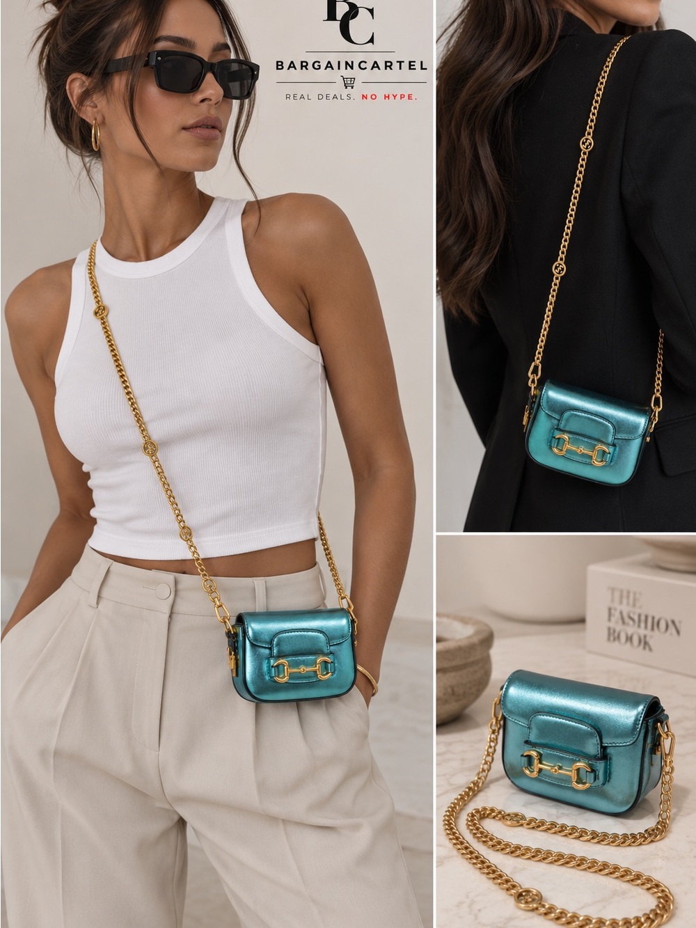 GUCCI Leather Horsebit 1955 Mini